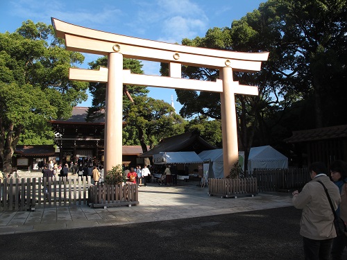 明治神宮(鳥居)